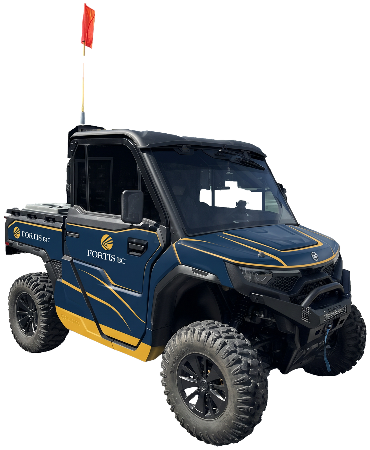 FortisBC fleet UTV serviced by Dirty Birdy Powersports