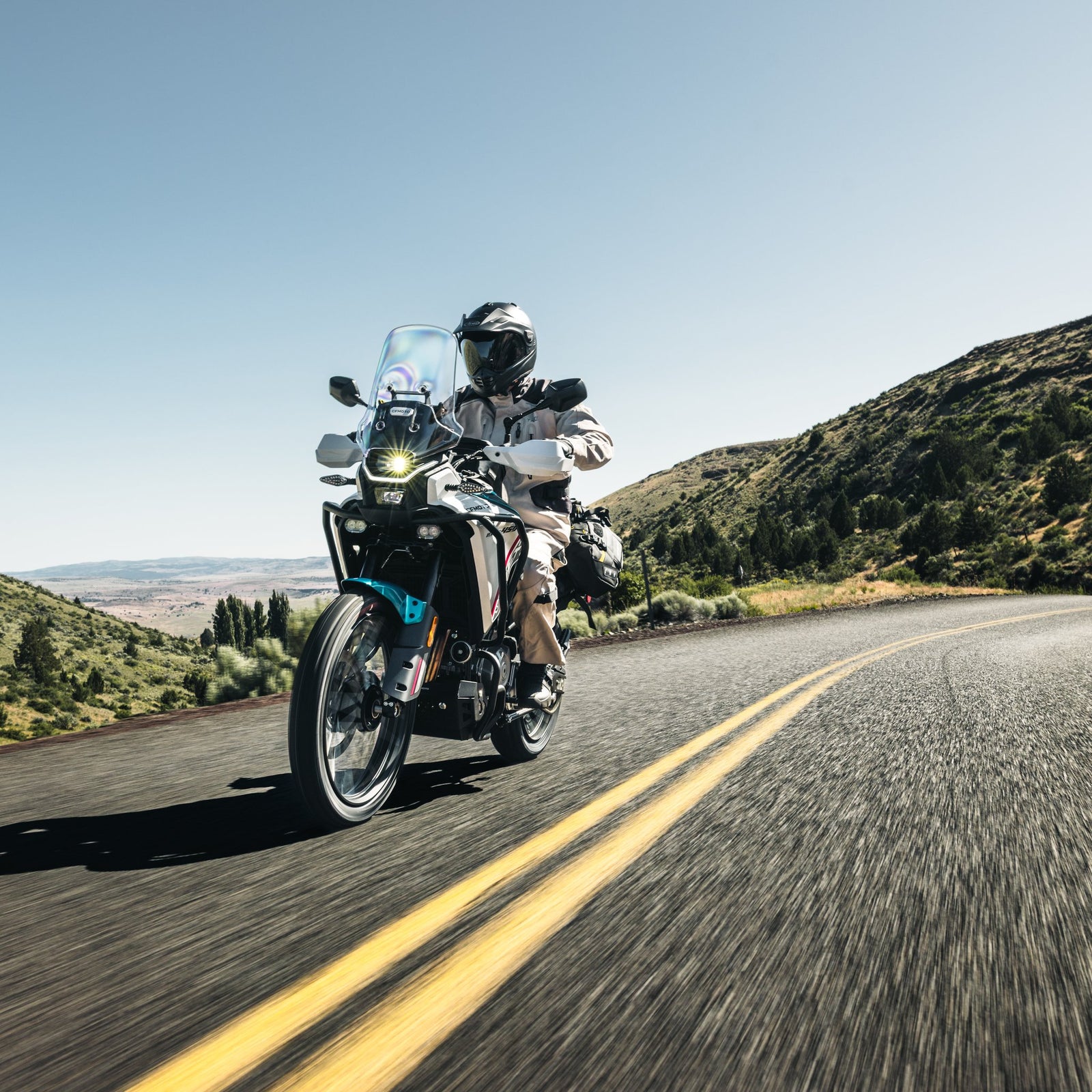 2026 CFMOTO IBEX 450 - Zephyr Blue - 006892