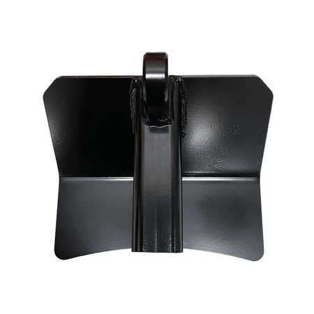 Hitch Skid with Recovery Point Short by AJK Offroad Top Down Angle View