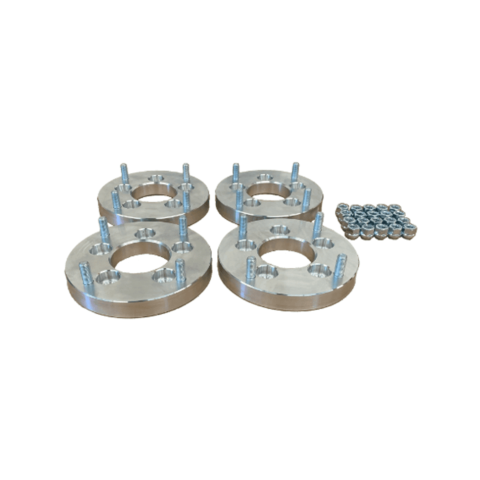 Polaris Pro R / Turbo R / Xpedition Wheel Spacers / Adapters by AJK Offroad Top Angle View
