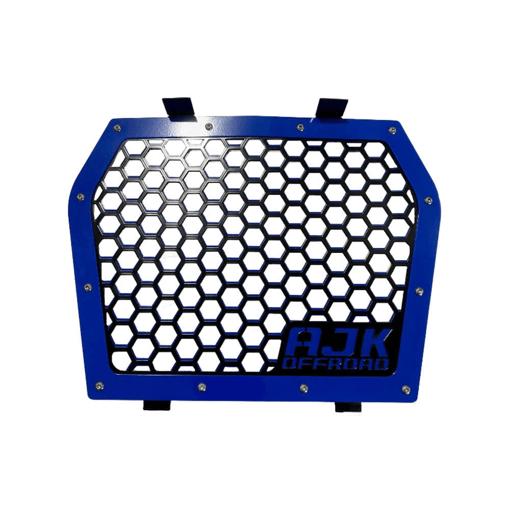 Kawasaki KRX Front Grill by AJK Offroad in Blue