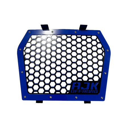 Kawasaki KRX Front Grill by AJK Offroad in Blue
