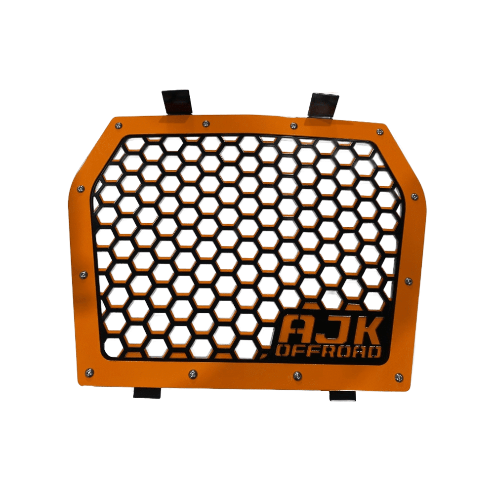Kawasaki KRX Front Grill by AJK Offroad in Orange