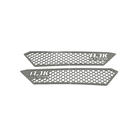 Polaris RZR XP Vent Cover 2024 model year  AJK Offroad Ghost Gray