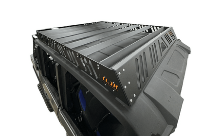 Polaris Xpedition Roof Rack by AJK Offroad Corner Angle Top View