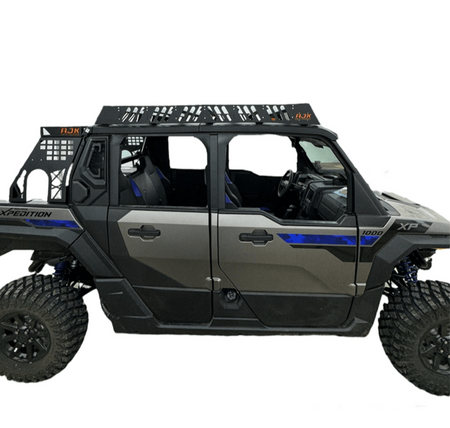 Polaris Xpedition Roof Rack by AJK Offroad Far Right Side Eye Level View