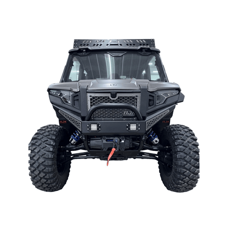 Polaris Xpedition Front Bumper by AJK Offroad Full Front View