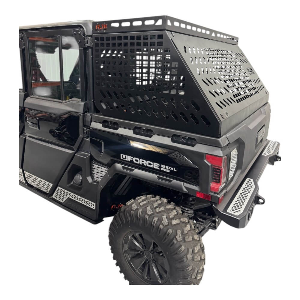 CF Moto UForce U10 Tall Bed Rack with Enclosure