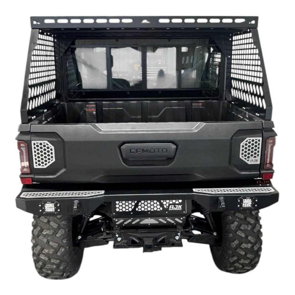 CF Moto UForce U10 Tall Bed Rack with Enclosure