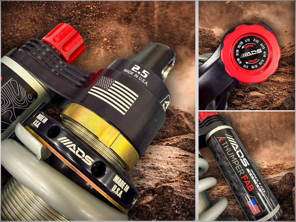 TF292001.ADS-25 | Can-Am Defender HD11 Long Travel Shock Set – ADS Racing (SINGLE CAB)