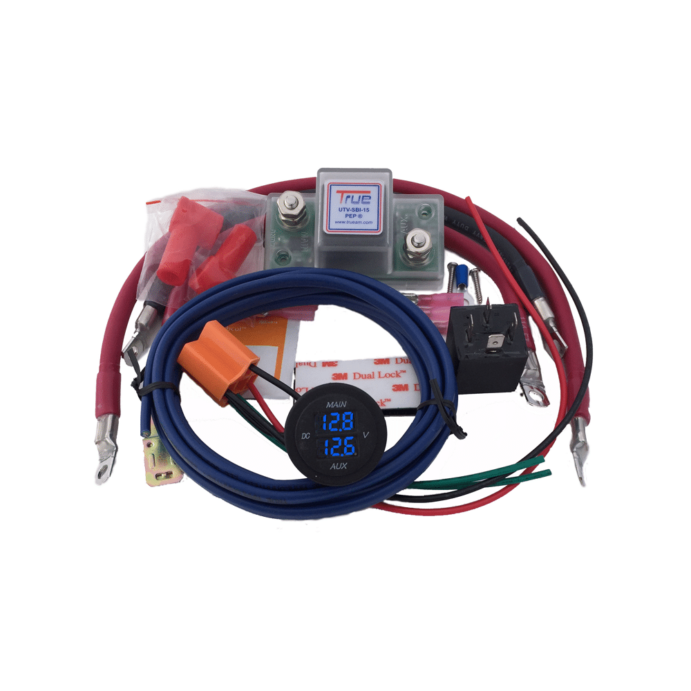 Battery Isolator with meter / True Am  AJK Offroad