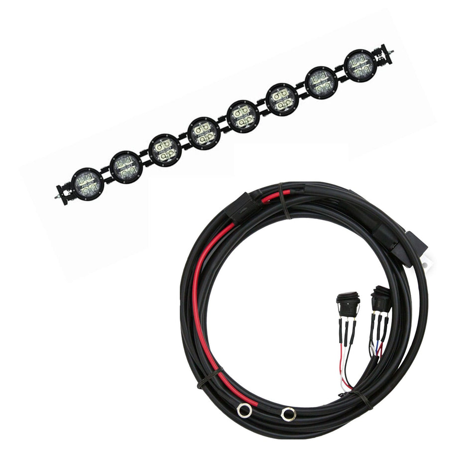RIGID 360 Connect 40 Inch Light Bar Assembly & Wiring Harness Bundle
