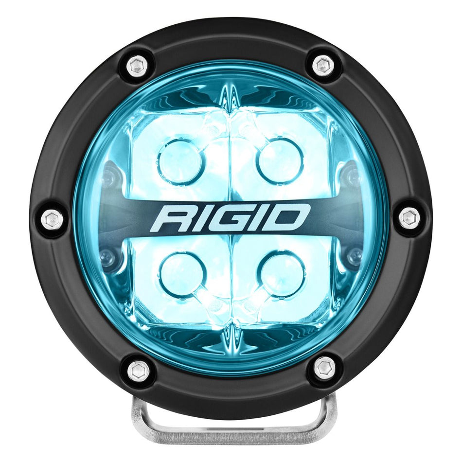 36402 | RIGID - 360-Series RGBW 4 Inch Spot Optic w/ RGBW Backlight Pods