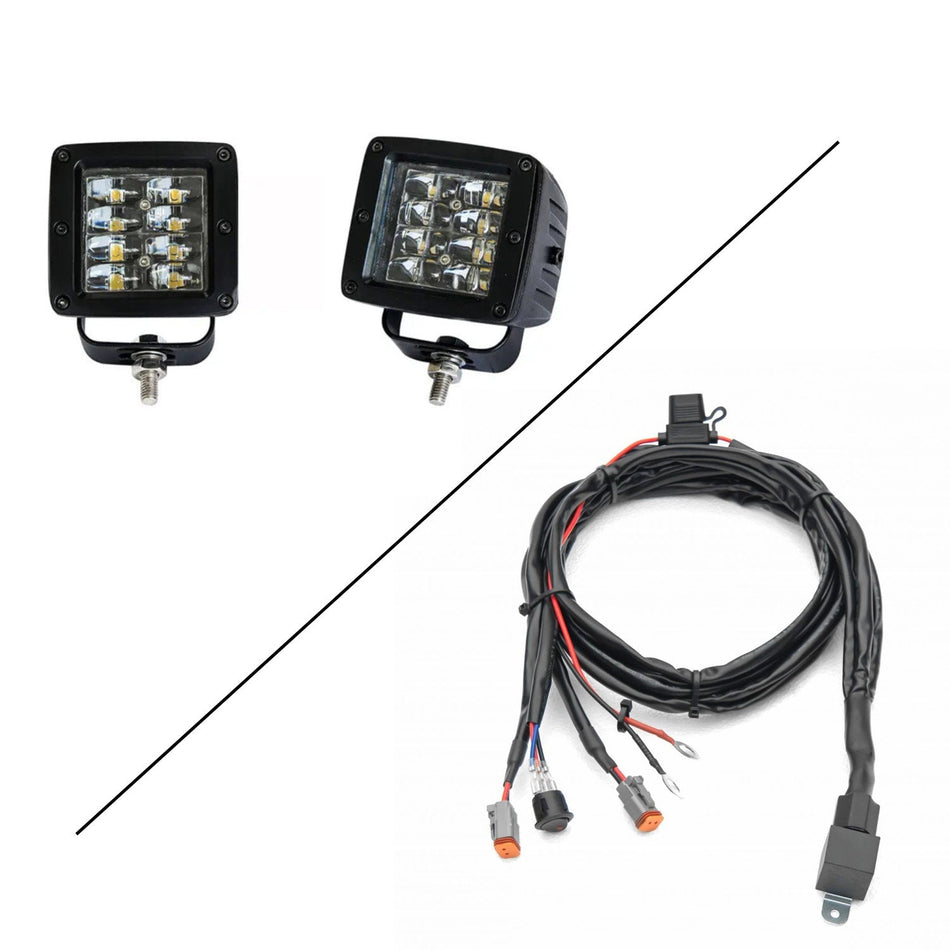 Stealth Optics 3" POD LED Cube Light Bundle
