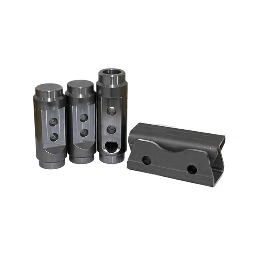 Polaris Turbo R Cage Bungs with Plate  AJK Offroad 4 seater 1.75" x .120 wall