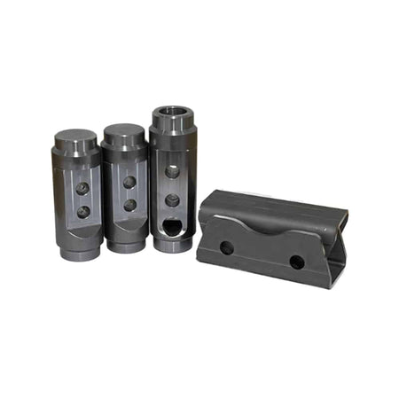 Polaris Turbo R Cage Bungs with Plate  AJK Offroad 4 seater 1.75" x .120 wall