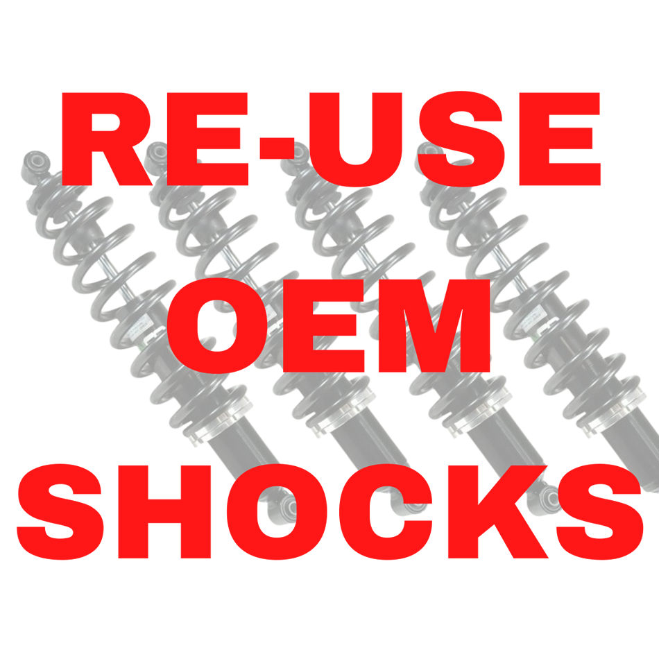 Defender Long Travel Shocks - OEM Shock Relocation Kit