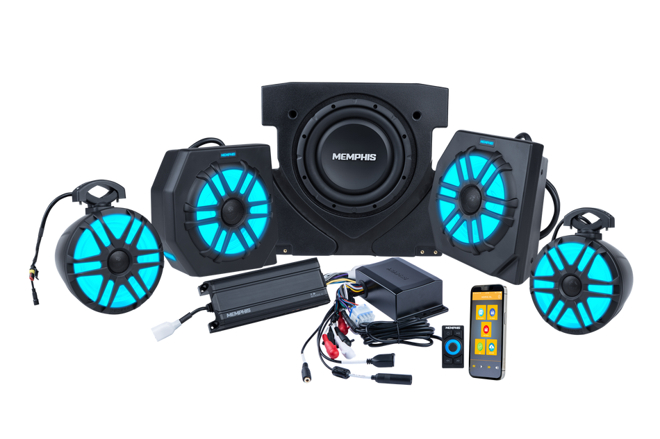 Memphis Can-Am Maverick X3 PRO 4 PLUS Audio Kit