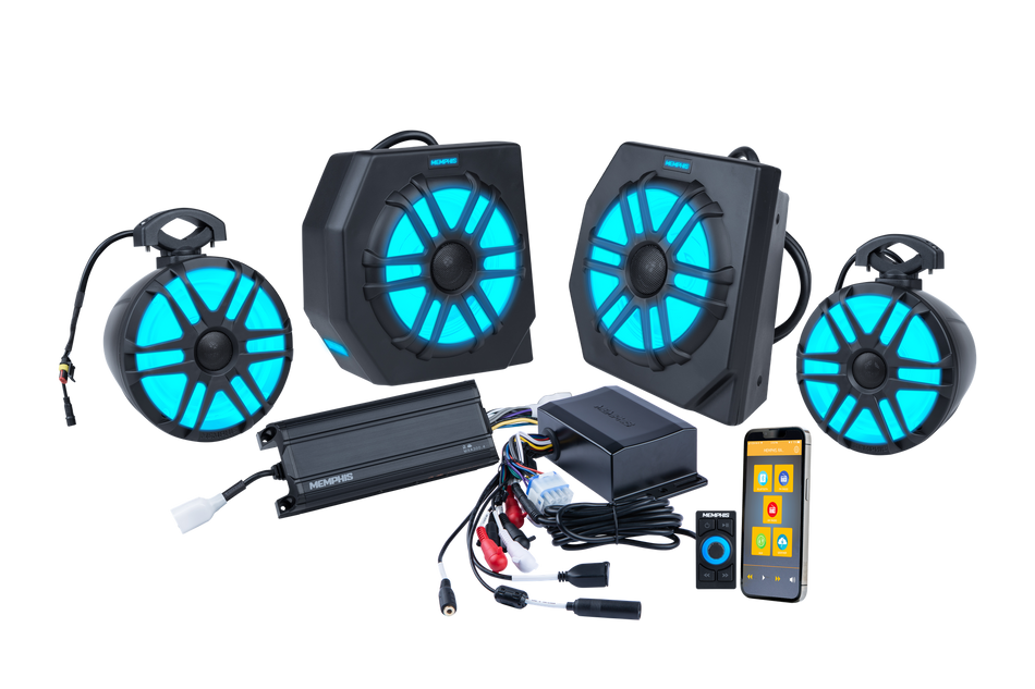 Memphis Can-Am Defender PRO 4 Audio Kit