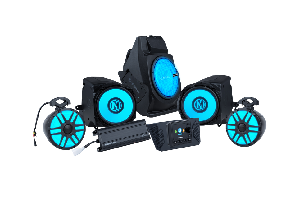 Memphis Polaris RZR PRO 4 PLUS Audio Kit (PRO XP - PRO R - TURBO R)