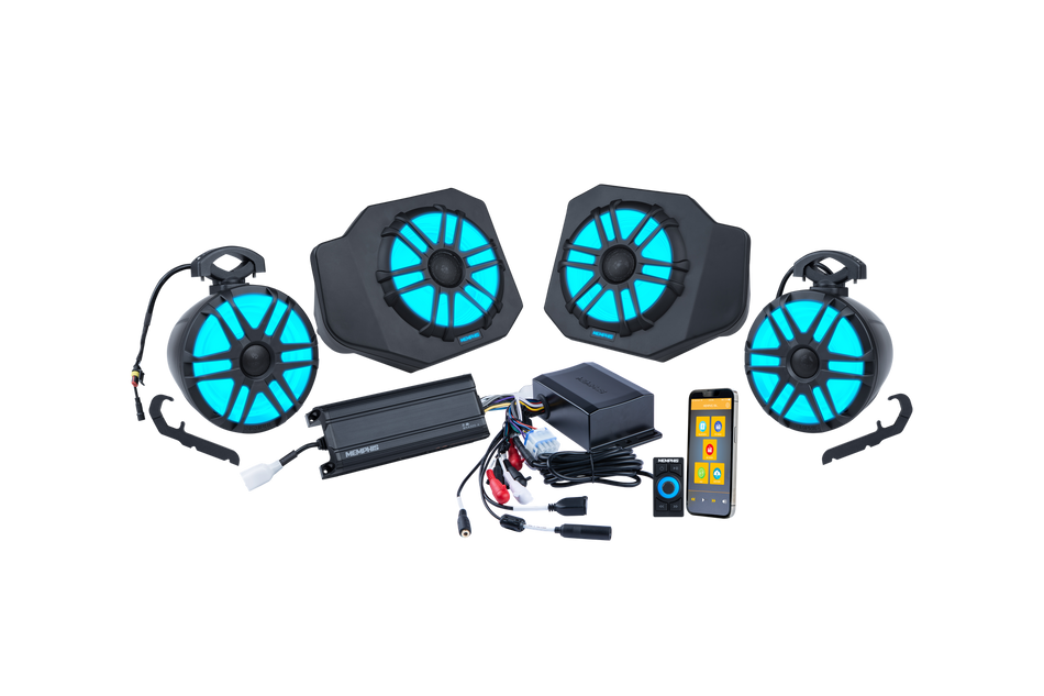 Memphis Polaris RZR PRO 4 Audio Kit (PRO XP - PRO R - TURBO R)