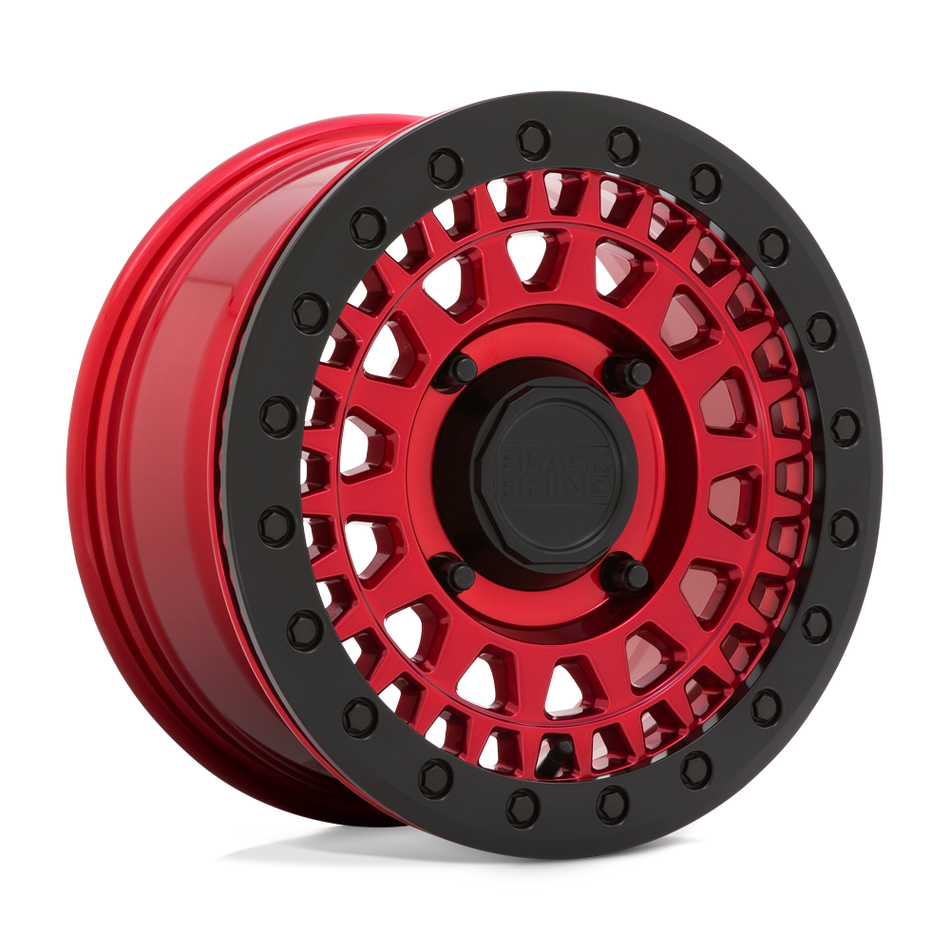 Black Rhino UTV Parker UTV Beadlock — Candy Red w/ Black Bead Ring