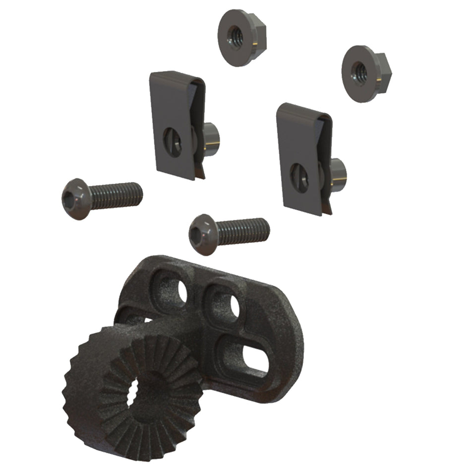 ATV-UTV TEK Clearview / Elite Rearview mirror adapter - 2-hole mount (RZR, Honda, CF, Defender)