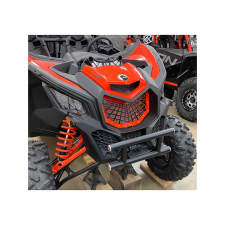 Can-Am X3 Front Bumper  AJK Offroad Texture Black None