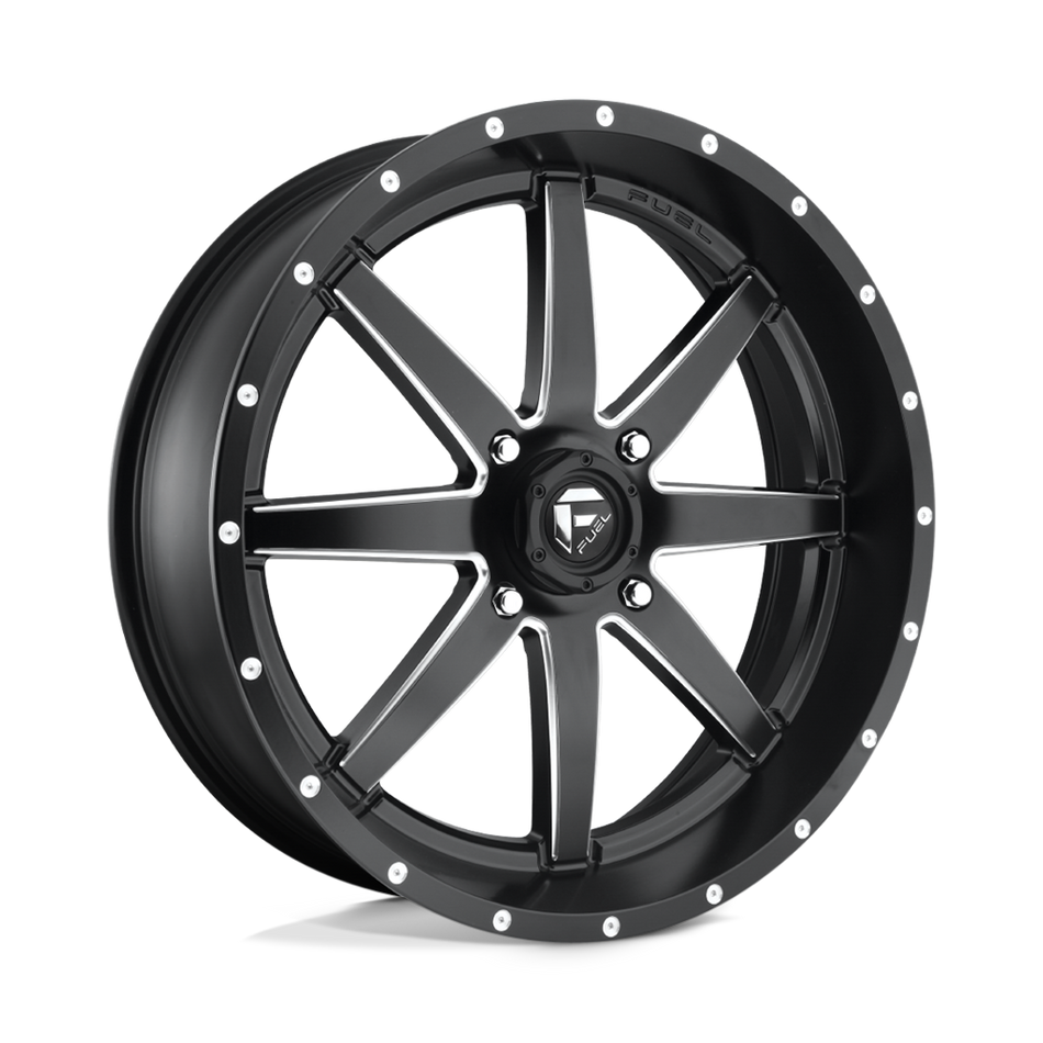 Fuel UTV Maverick UTV (D538) — Matte Black Milled