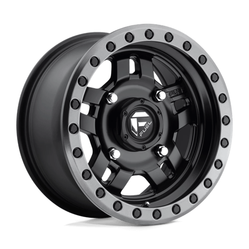 Fuel UTV Anza UTV (D557) — Matte Black Gun Metal Ring