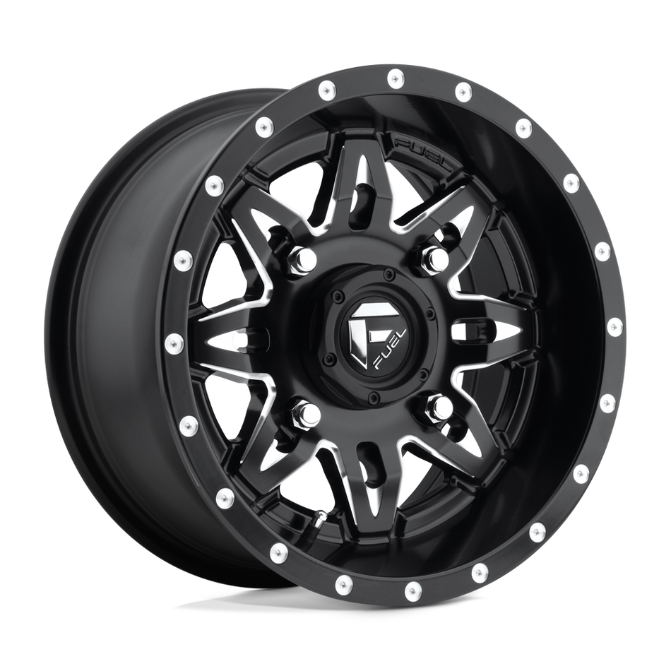 Fuel UTV Lethal UTV (D567) — Matte Black Milled