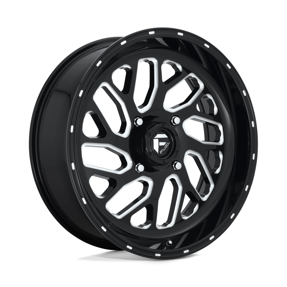 Fuel UTV Triton UTV (D581) — Gloss Black Milled
