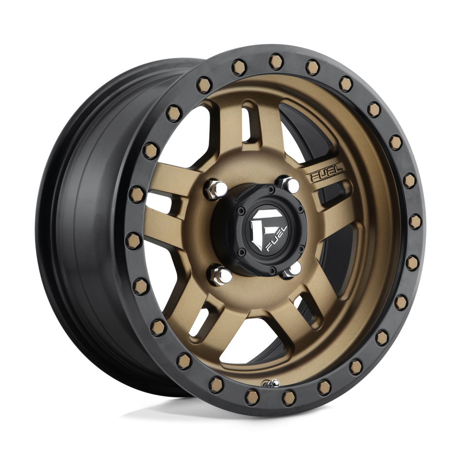 Fuel UTV Anza UTV (D583) — Matte Bronze Black Bead Ring