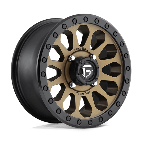 Fuel UTV Vector UTV (D600) — Matte Bronze Black Bead Ring
