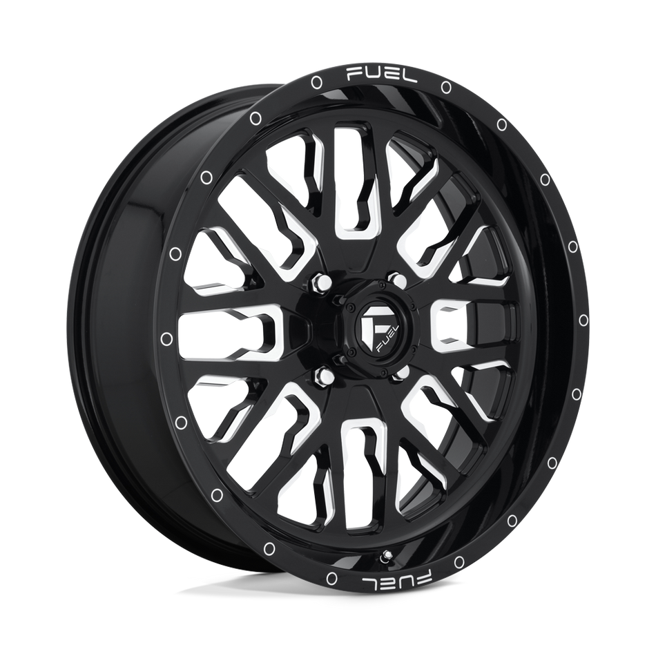Fuel UTV Stroke UTV (D611) — Gloss Black Milled