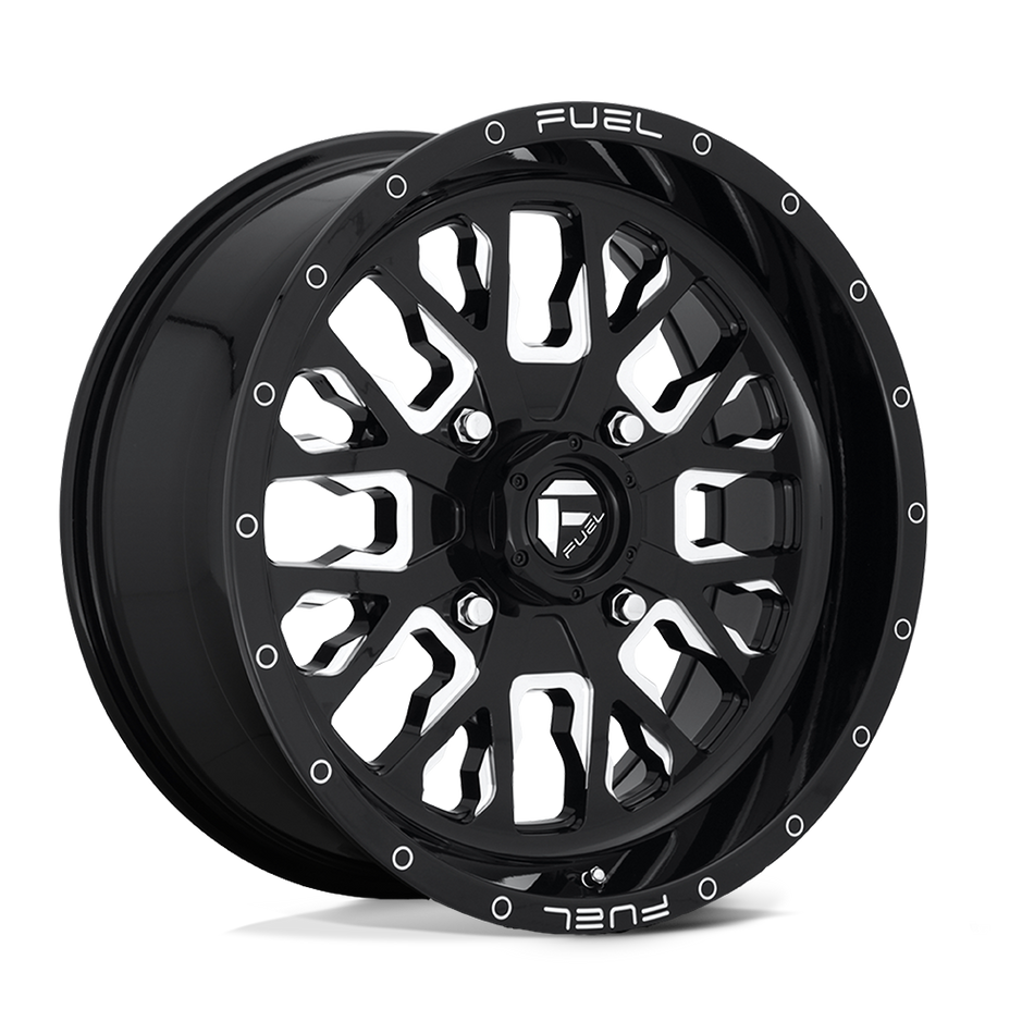 Fuel UTV Stroke UTV (D611) — Gloss Black Milled