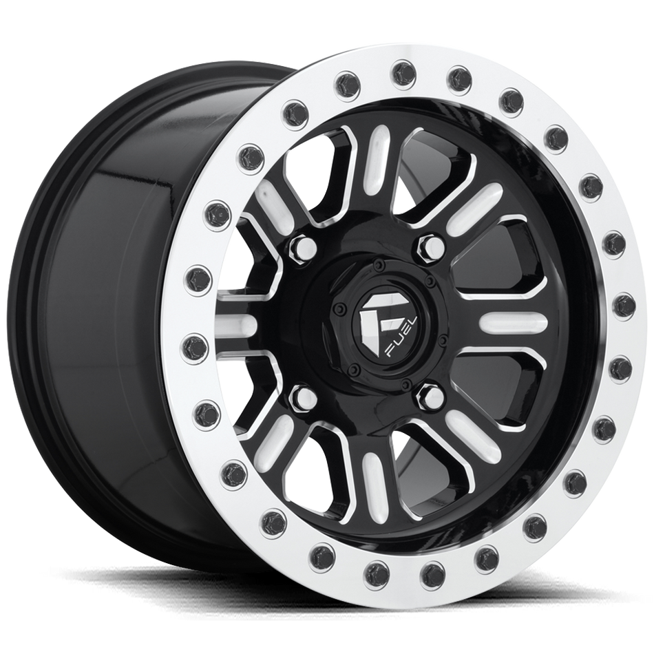 Fuel UTV Hardline UTV Beadlock (D910) — Gloss Black Milled