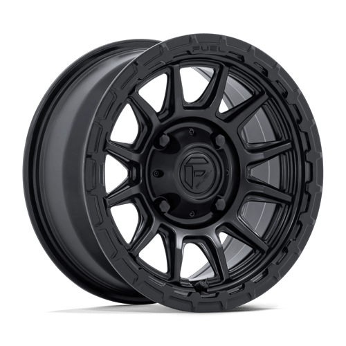 Fuel UTV Piston UTV (FV866) — Matte Black w/ Gloss Black Lip