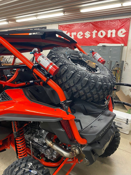 Honda Talon Spare Tire Carrier  AJK Offroad 4 SEATS YES