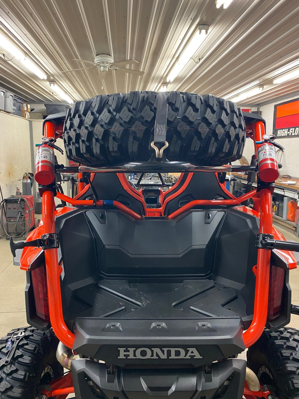 Honda Talon Spare Tire Carrier  AJK Offroad