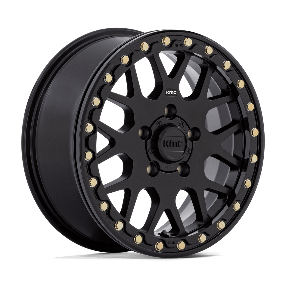 KMC Powersports Grenade UTV Beadlock (KS235) — Satin Black