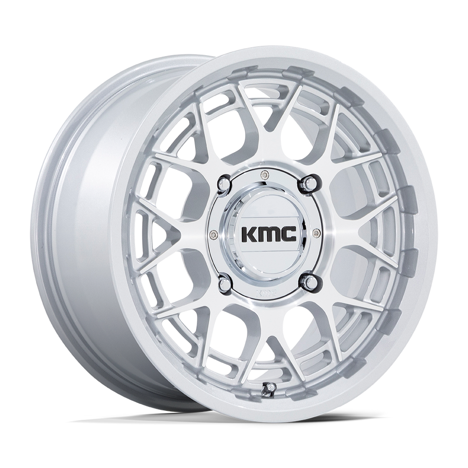 KMC Powersports Technic UTV (KS139) — Gloss Silver Machined