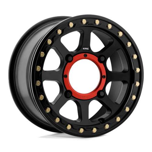 KMC Powersports Addict 2 UTV Beadlock (KS234) — Satin Black