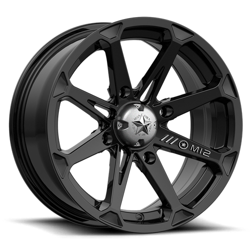 MSA Offroad Wheels Diesel UTV (M12) — Gloss Black