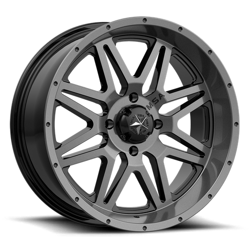 MSA Offroad Wheels Vibe UTV (M26) — Dark Tint