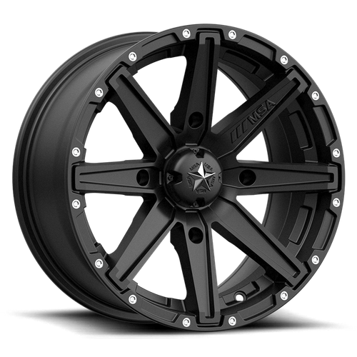 MSA Offroad Wheels Clutch UTV (M33) — Satin Black