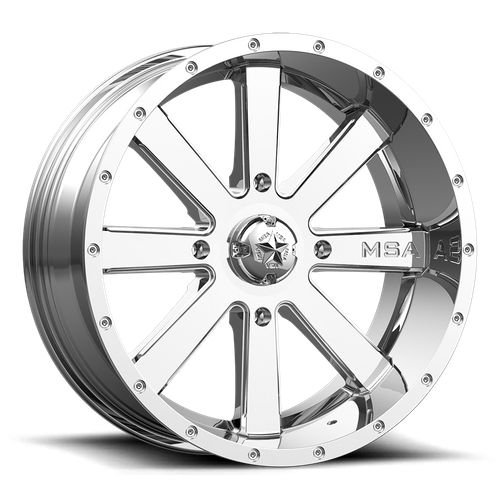 MSA Offroad Wheels Flash UTV (M34) — Chrome