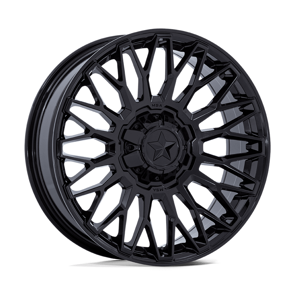 MSA Offroad Wheels Clubber UTV (M50) — Gloss Black