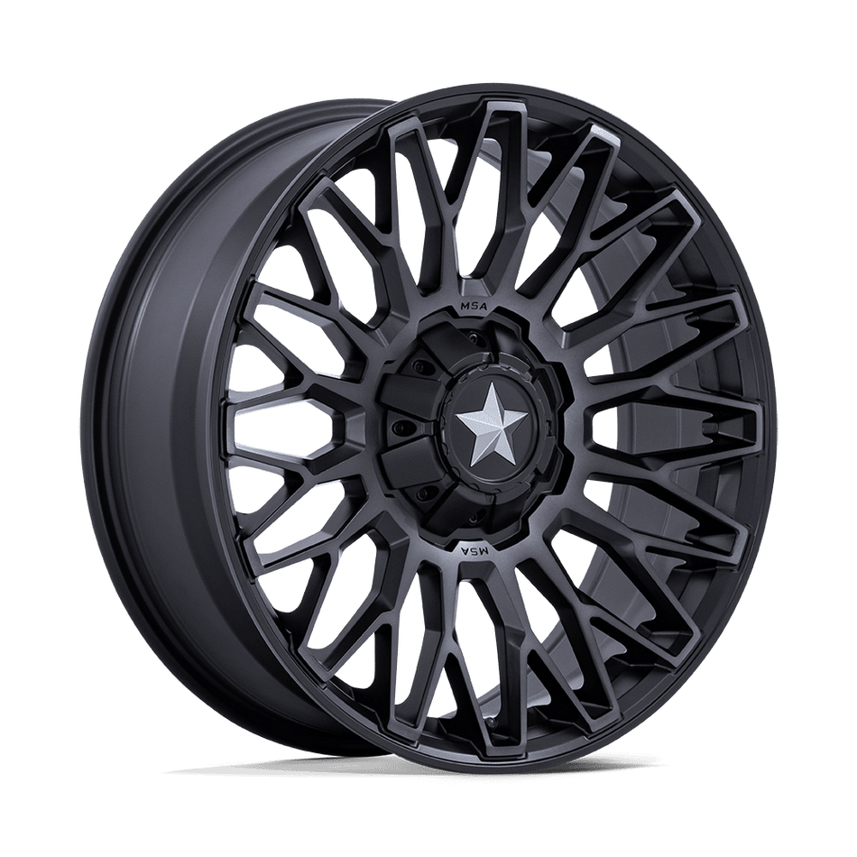 MSA Offroad Wheels Clubber UTV (M50) — Matte Black Ddt