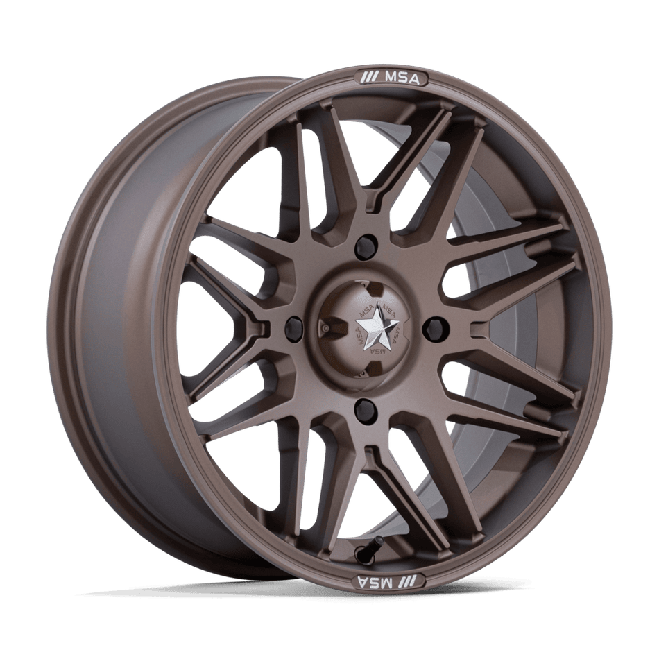 MSA Offroad Wheels Radar UTV (M52) — Matte Bronze